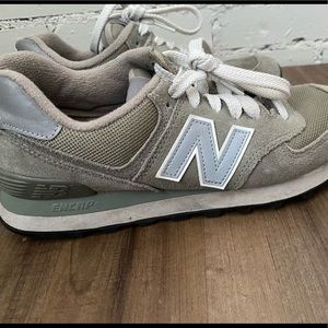 Gray 7.5 New Balance Sneakers